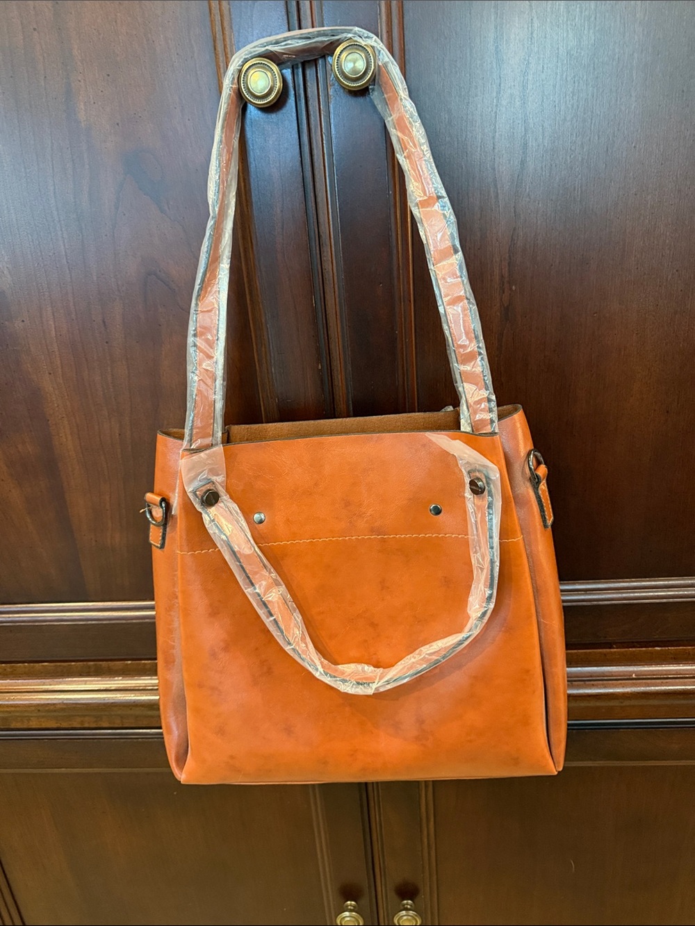 Classic Orange Tote Bag - Women